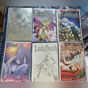 Lot of 12 Lady Death Comics